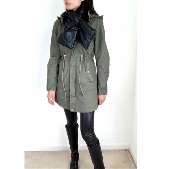 OLIVE PARKA UTILITY JACKET - Picture 11 of 15